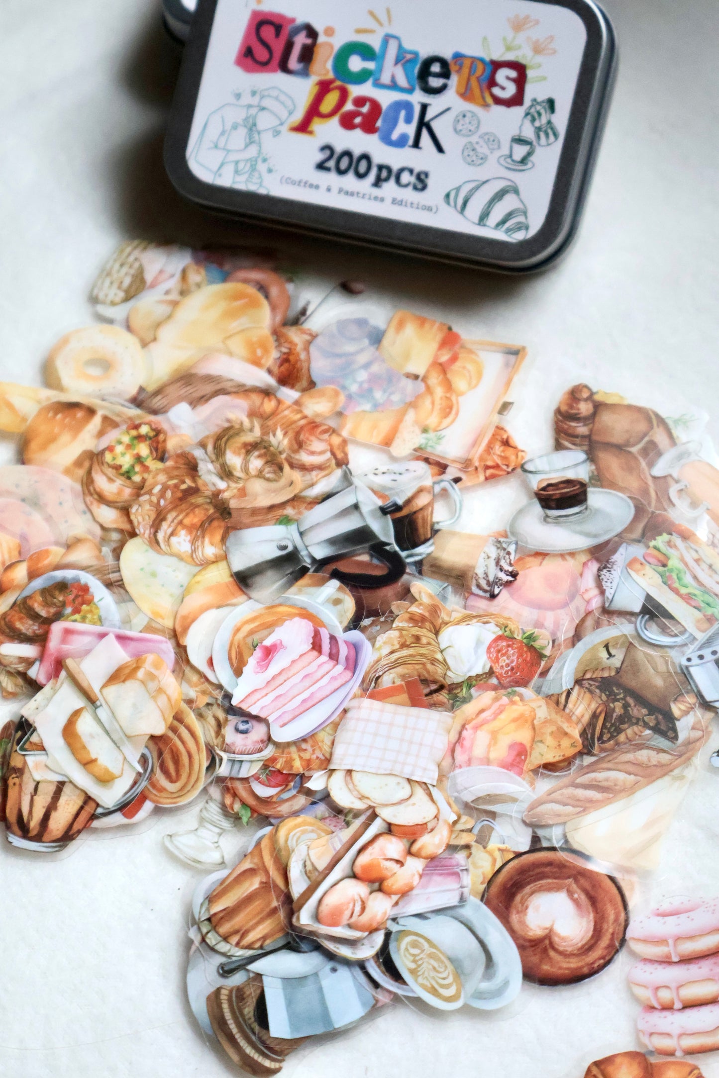 Stickers Pack (Coffee & Pastries Edition)