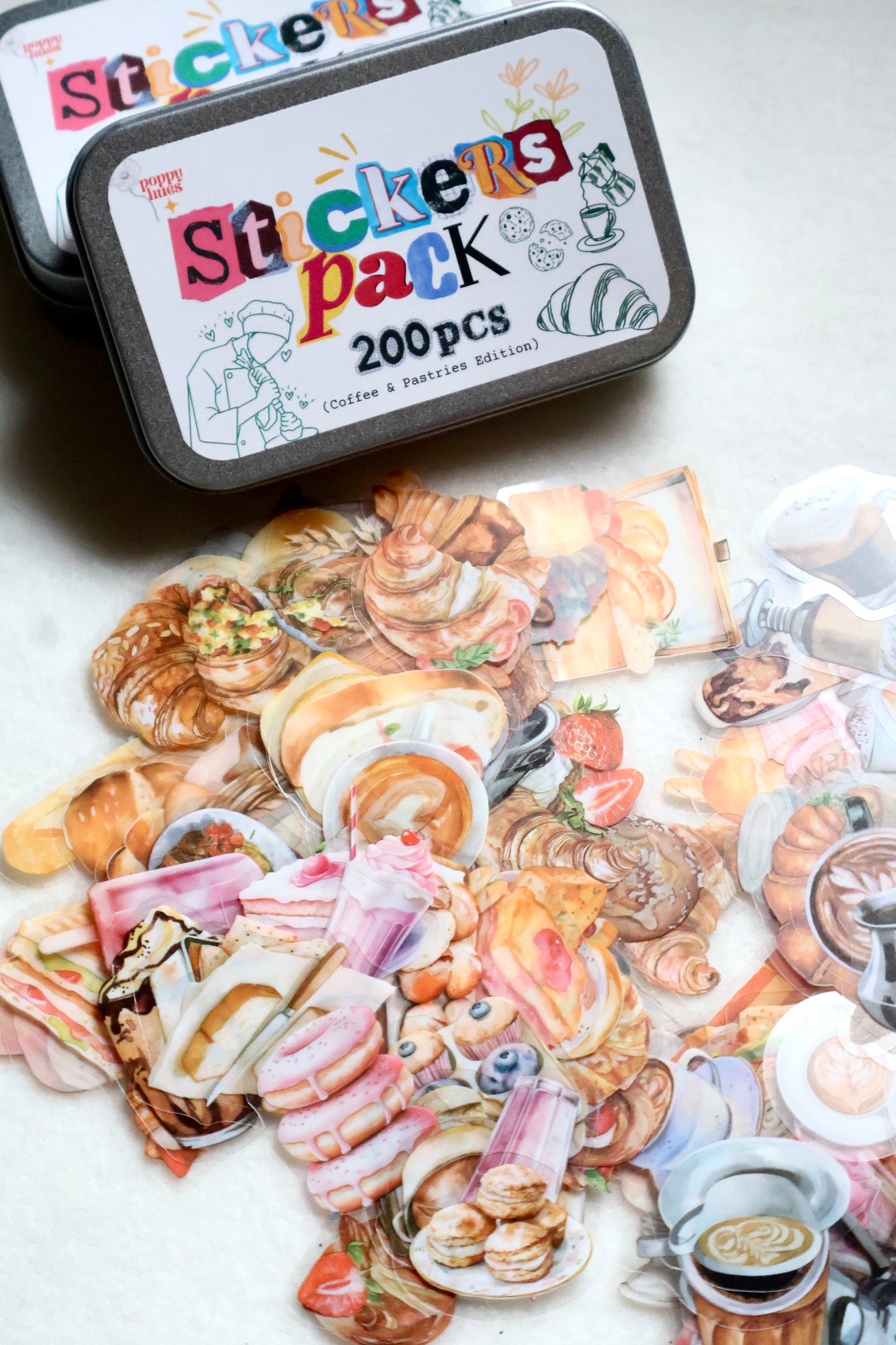 Stickers Pack (Coffee & Pastries Edition)