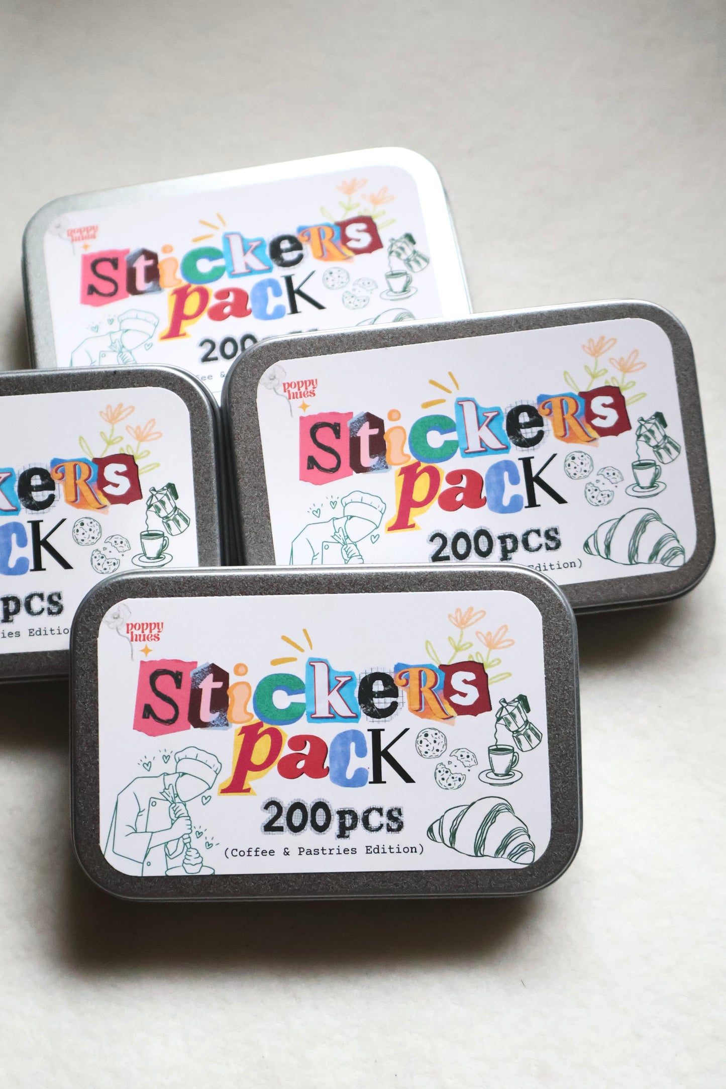 Stickers Pack (Coffee & Pastries Edition)