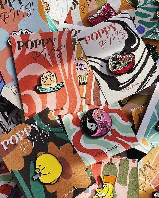 poppy pins