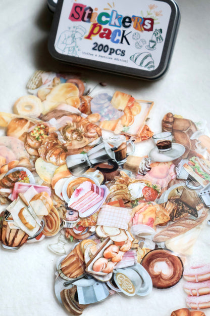 Stickers Pack (Coffee & Pastries Edition)