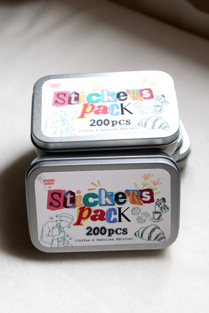 Stickers Pack (Coffee & Pastries Edition)
